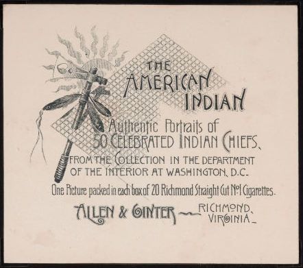 N36 Allen and Ginter The American Indian